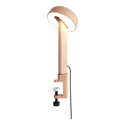 Lampe serre-joint rose cendré NOD - Tiptoe