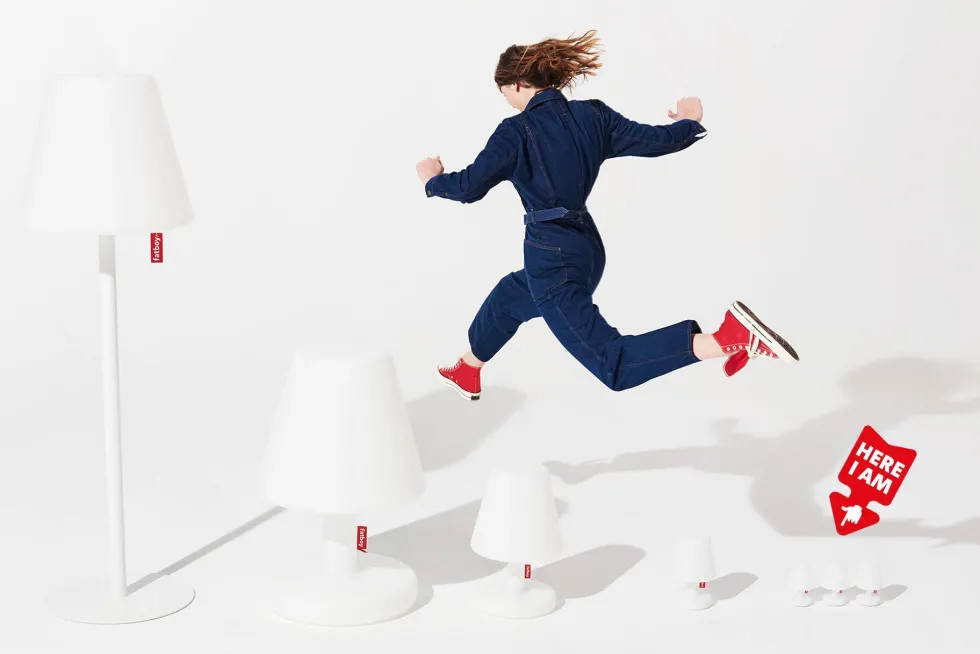 Lampes sans fil blanc set de 3 Edison The Mini - Fatboy