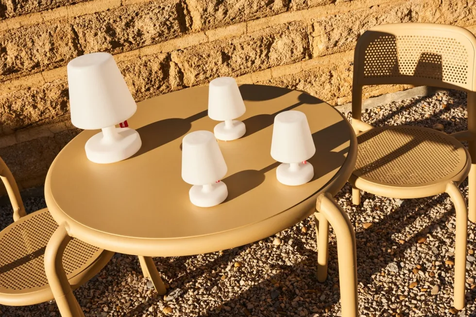 Lampes sans fil blanc set de 3 Edison The Mini - Fatboy