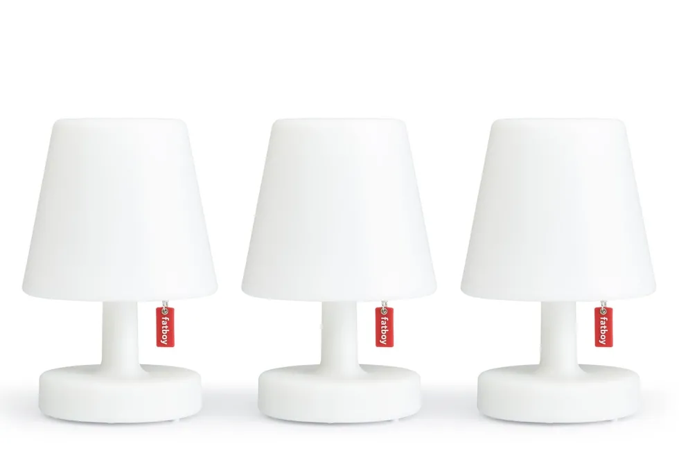 Lampes sans fil blanc set de 3 Edison The Mini - Fatboy