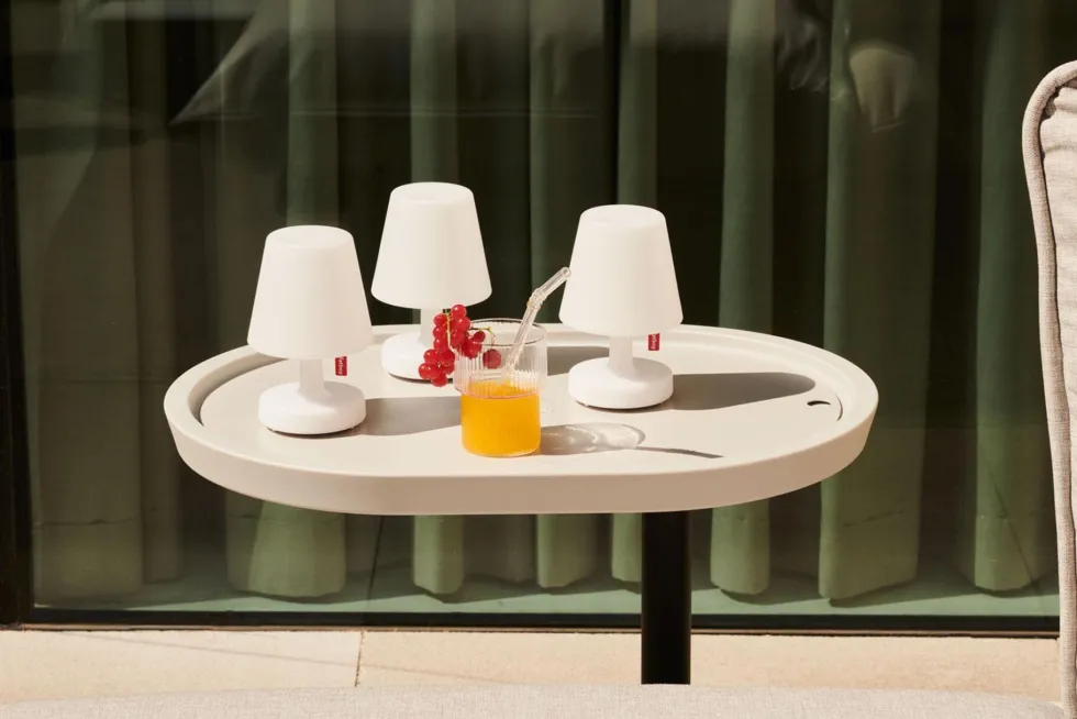 Lampes sans fil blanc set de 3 Edison The Mini - Fatboy