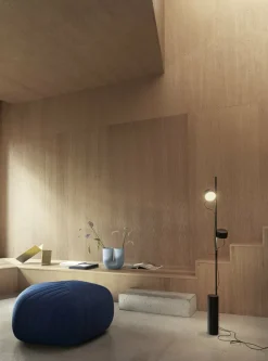 Lampe supplémentaire pour lampadaire en acier noir Post - Muuto