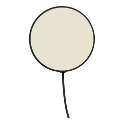 Lampe supplémentaire pour lampadaire en acier noir Post - Muuto