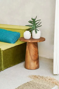 La table d'appoint Timber Conic - Naturel - 50 - Bazar Bizar
