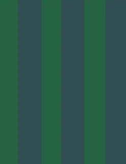 Lé de papier peint bleu nuit et vert sapin Auguste 18 - Mues Design