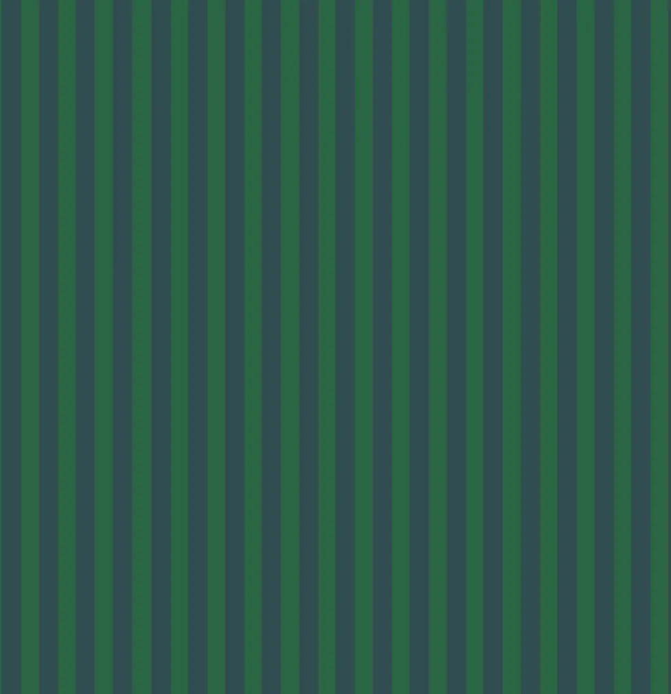 Lé de papier peint bleu nuit et vert sapin Ernest 18 - Mues Design