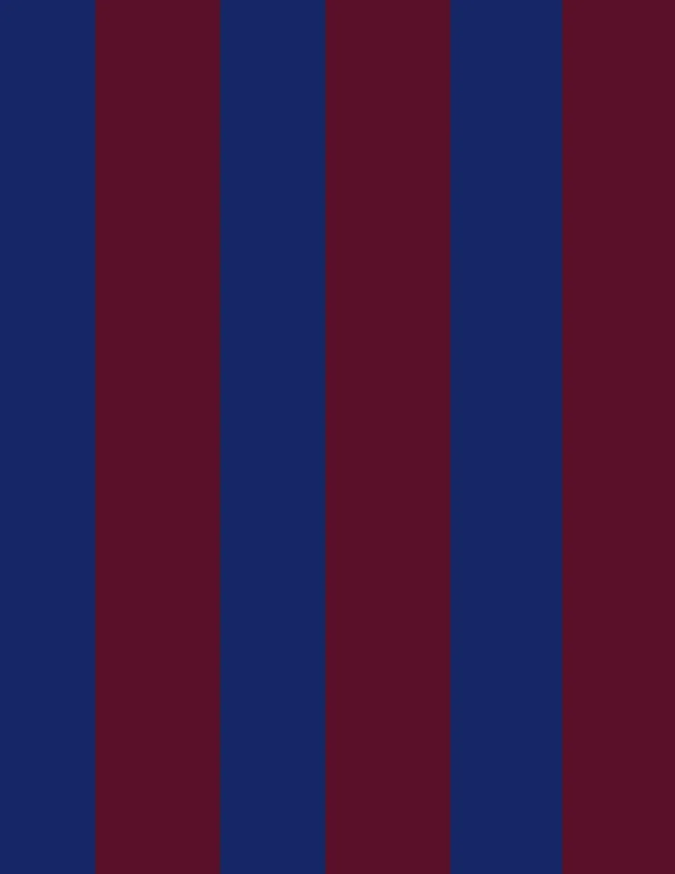 Lé de papier peint bordeaux et bleu marine Auguste 05 - Mues Design