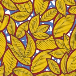 Lé de papier peint jaune Hassanatou - MUES Design