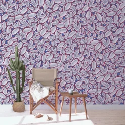 Lé de papier peint rouge Hassanatou - MUES Design