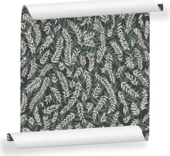 Lé de papier peint vert Jamini 2 - MUES Design