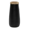 Le vase sournois - Noir Naturel - L - Bazar Bizar