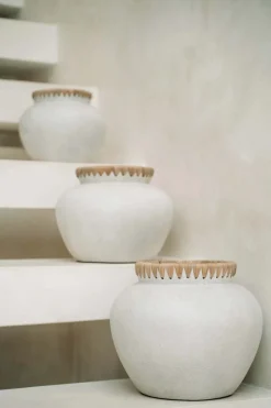 Le vase Styly - Béton naturel - L - Bazar Bizar