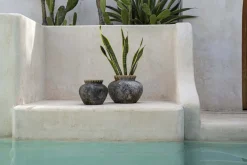 Le vase Styly - Gris antique - M - Bazar Bizar