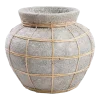 Le Vase Ventre - Béton Naturel - M - Bazar Bizar