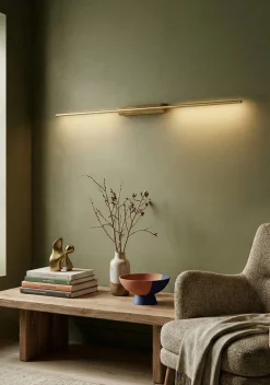 Liseuse murale en laiton 58 cm Link - CVL Luminaires