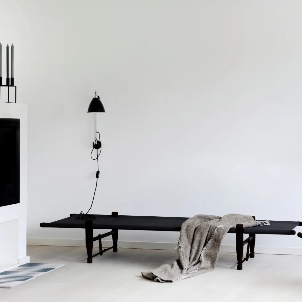 Lit de jour en bois noir OGK Basic - Skovshoved Møbelfabrik & Co