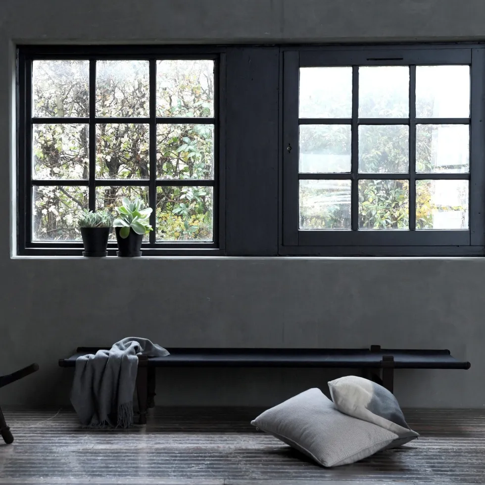 Lit de jour en bois noir OGK Basic - Skovshoved Møbelfabrik & Co