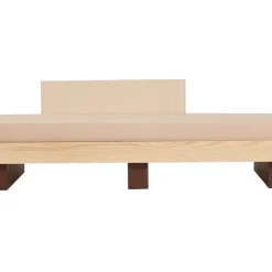 Lit junior en bois massif d'hévéa et frêne naturel 160x70cm Heju x Nobodinoz - Nobodinoz