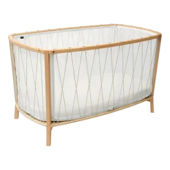 Lit lacets desert avec matelas coco naturel Kimi - Charlie Crane