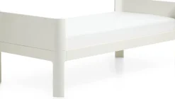 Lit simple pour enfant en bois contreplaqué crème 70x150cm Nova - Flexa