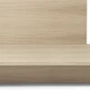 Lit une personne en bois de chêne vernis Kona - Ferm Living