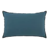 Lot De 2 Taies D'oreiller Carlina Bleu Vert Et Bourdon Noir - Madura