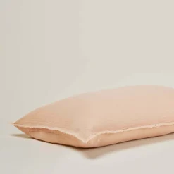 Lot De 2 Taies D'oreiller Lou Rose Pêche - Madura
