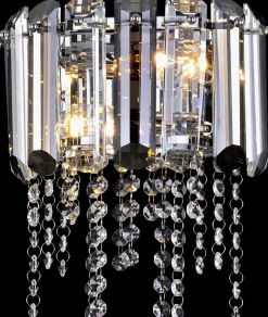 Lustre chrome 2 ampoules Hail - Maytoni
