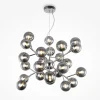 Lustre en métal chrome 24 ampoules 65 x 40 cm Dallas - Maytoni