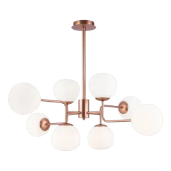 Lustre en métal cuivré Erich - Maytoni