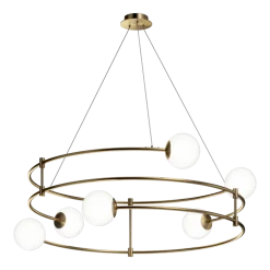 Lustre en métal doré Balance - Maytoni