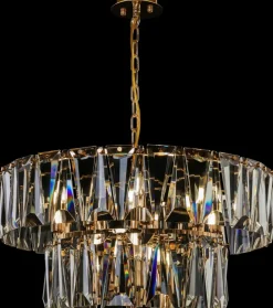 Lustre en métal doré 68 cm Puntes - Maytoni