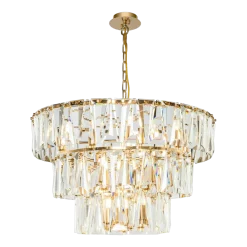 Lustre en métal doré 77 cm Puntes - Maytoni