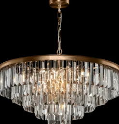 Lustre en métal laiton 12 ampoules Revero - Maytoni