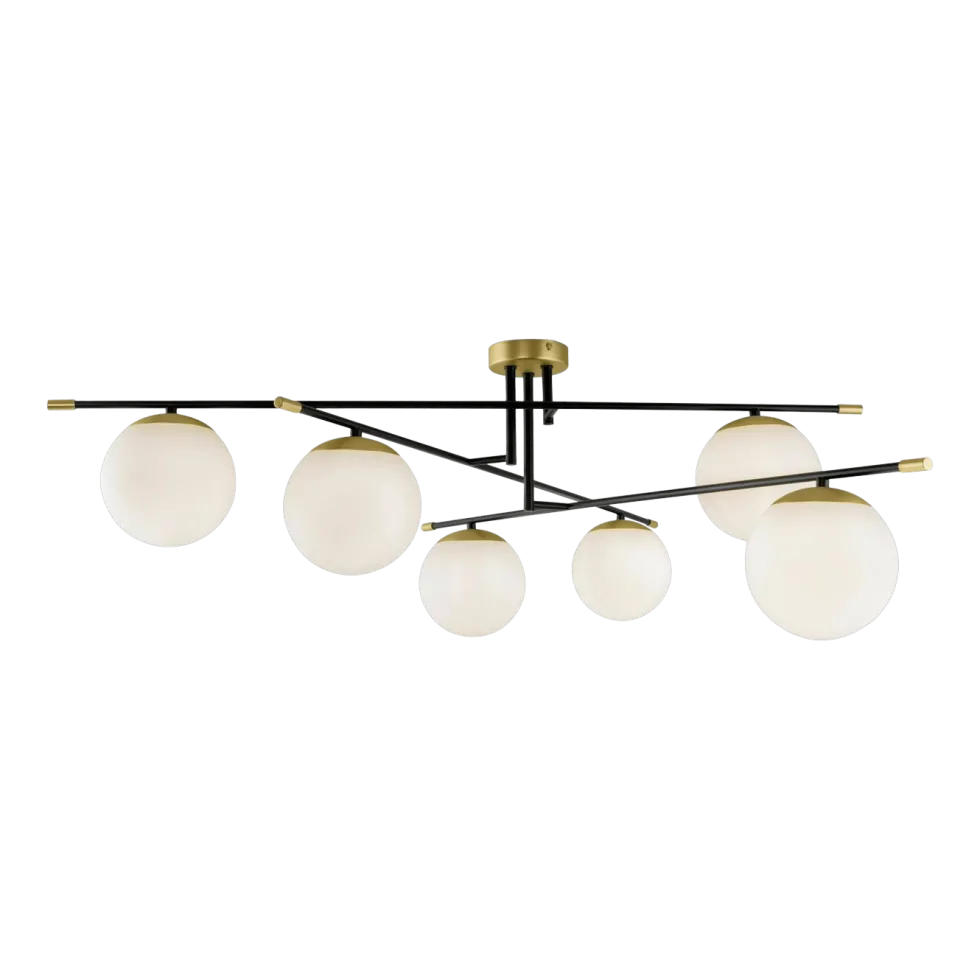 Lustre en verre et métal Nostalgie - Maytoni