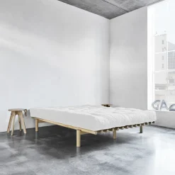 Matelas futon 2 places blanc 160x200 Comfort - Karup Design