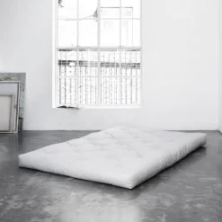 Matelas futon 2 places blanc 140x200 Double Latex - Karup Design