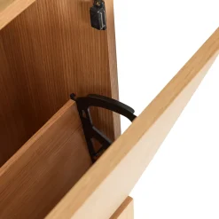 Meuble à chaussures en bois naturel 50x24xh110cm Forma- Hübsch