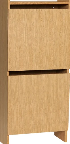 Meuble à chaussures en bois naturel 50x24xh110cm Forma- Hübsch