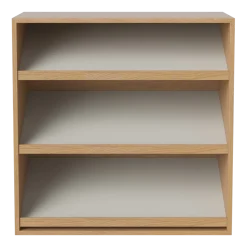Meuble à chaussures en chêne huilé 70 x 70 cm Case - Bolia