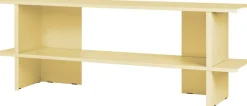Meuble de rangement en acier jaune 160cm Hes - noo.ma