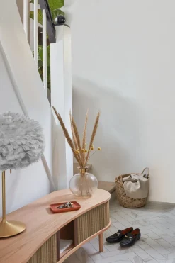 Meuble télévision en chêne naturel beige 40 x 140 cm Audacious - UMAGE
