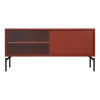 Meuble TV en acier rose terracotta Met Mini - noo.ma