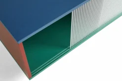 Meuble tv en bois Multi à portes vitrées 180 cm Colour Cabinet - Hay
