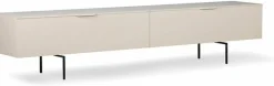 Meuble TV en bois teinté 167 cm Sand - HKliving