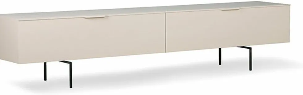 Meuble TV en bois teinté 167 cm Sand - HKliving