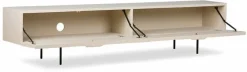 Meuble TV en bois teinté 167 cm Sand - HKliving