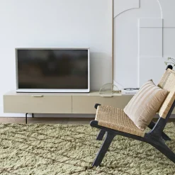 Meuble TV en bois teinté 167 cm Sand - HKliving