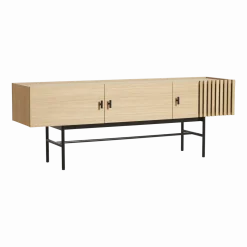 Meuble TV en chêne design 150 cm Array - Woud