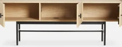 Meuble TV en chêne design 150 cm Array - Woud